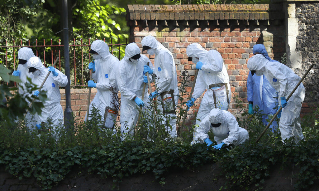 APTOPIX Britain Stabbings